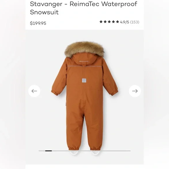 Stavanger - ReimaTec Waterproof Snowsuit18–24 MonthsNWT